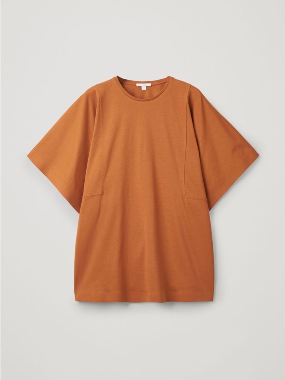 COS Orange Boxy T-Shirt